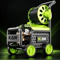 Máy Rửa Xe Cao Áp KAW 3200W Có Cuộn Dây, Động Cơ Cảm Ứng Không Chổi Than, Áp Lực 35MPa, 920L/H