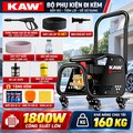 Máy Rửa Xe Cao Áp KAW 333X 2200W Có Cuộn Dây Kim Loại, Động Cơ Cảm Ứng Dây Đồng, Áp Lực 200Bar, 16L/Phút