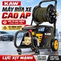 Máy Rửa Xe Cao Áp KAW 333X 2200W Có Cuộn Dây Kim Loại, Động Cơ Cảm Ứng Dây Đồng, Áp Lực 200Bar, 16L/Phút