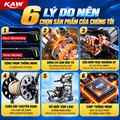 Máy Rửa Xe Cao Áp KAW 3600W Có Cuộn Dây 10m, Động Cơ Cảm Ứng Từ Dây Đồng, Đầu Bơm Trục Nghiêng 30MPa