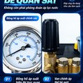 Máy Rửa Xe Cao Áp KAW 9800 Có Cuộn Dây Thương Mại, Động Cơ Cảm Ứng, Khởi Động Mềm, Chống Nước IPX5