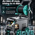 Máy Rửa Xe Cao Áp KAW 9800 Có Cuộn Dây Thương Mại, Động Cơ Cảm Ứng, Khởi Động Mềm, Chống Nước IPX5