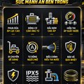 Máy Rửa Xe Cao Áp Thương Mại KAW 9KW Động Cơ Cảm Ứng Không Chổi Than, Đầu Bơm Trục Khuỷu Đồng Nguyên Chất, Áp Lực 25MPa
