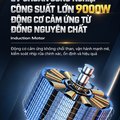 Máy Rửa Xe Cao Áp Thương Mại KAW 9KW Động Cơ Cảm Ứng Không Chổi Than, Đầu Bơm Trục Khuỷu Đồng Nguyên Chất, Áp Lực 25MPa
