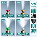 Máy Rửa Xe Cao Áp KAW AK01 Động Cơ Không Chổi Than Lõi Đồng, Vỏ Kim Loại, Hút Nước 2 Chế Độ, Dây 10m
