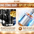 Máy Rửa Xe Cao Áp KAW BC-360B 6800W Động Cơ Cảm Ứng Lõi Đồng, Đầu Bơm Đĩa Nghiêng, Áp Lực 25-30MPa, 18L/Phút