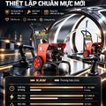 Máy Rửa Xe Cao Áp KAW BC-360B 6800W Động Cơ Cảm Ứng Lõi Đồng, Đầu Bơm Đĩa Nghiêng, Áp Lực 25-30MPa, 18L/Phút
