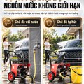 Máy Rửa Xe Cao Áp KAW BC-360B 6800W Động Cơ Cảm Ứng Lõi Đồng, Đầu Bơm Đĩa Nghiêng, Áp Lực 25-30MPa, 18L/Phút