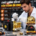 Máy Rửa Xe Cao Áp KAW Biến Tần 3.0kW Có Cuộn Dây, Động Cơ Nam Châm Vĩnh Cửu, Đầu Bơm Kinkard Ý, 380bar