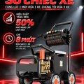 Máy Rửa Xe Cao Áp KAW Có Cuộn Ống Kim Loại, Động Cơ Cảm Ứng Lõi Đồng 4 Cực, Pít-tông Phủ Gốm, Chống Nước IPX5