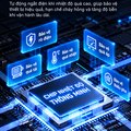 Máy Rửa Xe Cao Áp KAW Có Cuộn Ống Kim Loại, Động Cơ Cảm Ứng Lõi Đồng 4 Cực, Pít-tông Phủ Gốm, Chống Nước IPX5