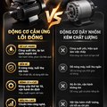 Máy Rửa Xe Cao Áp KAW Có Cuộn Ống Kim Loại, Động Cơ Cảm Ứng Lõi Đồng 4 Cực, Pít-tông Phủ Gốm, Chống Nước IPX5