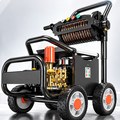 Máy Rửa Xe Cao Áp KAW Có Cuộn Ống Kim Loại, Động Cơ Cảm Ứng Lõi Đồng 4 Cực, Pít-tông Phủ Gốm, Chống Nước IPX5