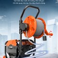 Máy Rửa Xe Cao Áp KAW Cuộn Ống Thương Mại 25m, Động Cơ Lõi Đồng Công Nghiệp, Vỏ Tôn Cứng, Bánh Xe Lớn