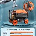 Máy Rửa Xe Cao Áp KAW Cuộn Ống Thương Mại 25m, Động Cơ Lõi Đồng Công Nghiệp, Vỏ Tôn Cứng, Bánh Xe Lớn