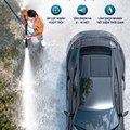 Máy Rửa Xe Cao Áp KAW Công Nghiệp Thế Hệ Mới Có Cuộn Ống Thương Mại, Động Cơ Cảm Ứng Không Chổi Than, Phun Xa 8-18m