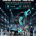 Máy Rửa Xe Cao Áp KAW Công Nghiệp Thế Hệ Mới Có Cuộn Ống Thương Mại, Động Cơ Cảm Ứng Không Chổi Than, Phun Xa 8-18m