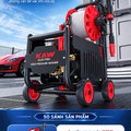 Máy Rửa Xe Cao Áp KAW G3 9800W Có Tang Cuốn Dây 15m, Động Cơ Cảm Ứng, Áp Lực 8-25MPa, 720L/H