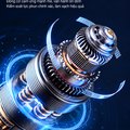 Máy Rửa Xe Cao Áp KAW Green Titan Có Cuộn Dây Thương Mại, Động Cơ Cảm Ứng, Áp Lực 16-43MPa, 12-25L/Phút