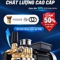Máy Rửa Xe Cao Áp KAW Green Titan Có Cuộn Dây Thương Mại, Động Cơ Cảm Ứng, Áp Lực 16-43MPa, 12-25L/Phút