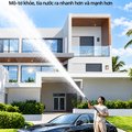 Máy Rửa Xe Cao Áp KAW Green Titan Có Cuộn Dây Thương Mại, Động Cơ Cảm Ứng, Áp Lực 16-43MPa, 12-25L/Phút