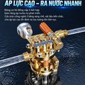 Máy Rửa Xe Cao Áp KAW GX-10 Thương Mại Có Cuộn Dây, Động Cơ Cảm Ứng Lõi Đồng Không Chổi Than, 10-25MPa, 720L/H