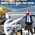 Máy Rửa Xe Cao Áp KAW HM-3988 Vỏ Inox Dày, Đầu Bơm Đồng Nguyên Chất, Động Cơ Cảm Ứng, Cho Tiệm Rửa Xe Và Trang Trại