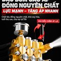 Máy Rửa Xe Cao Áp KAW HM-3988 Vỏ Inox Dày, Đầu Bơm Đồng Nguyên Chất, Động Cơ Cảm Ứng, Cho Tiệm Rửa Xe Và Trang Trại