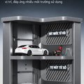 Máy Rửa Xe Cao Áp KAW Hongming 3200W Có Cuộn Dây, Động Cơ Cảm Ứng Lõi Đồng, Lưu Lượng 15L/Phút, Chống Nước IPX5