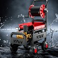 Máy Rửa Xe Cao Áp KAW Hongming 3200W Có Cuộn Dây, Động Cơ Cảm Ứng Lõi Đồng, Lưu Lượng 15L/Phút, Chống Nước IPX5