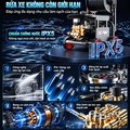 Máy Rửa Xe Cao Áp KAW HU 3500W Có Cuộn Dây, Động Cơ Cảm Ứng Không Chổi Than, Áp Lực 8-35MPa, 1080L/H