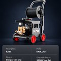 Máy Rửa Xe Cao Áp KAW HU 3500W Có Cuộn Dây, Động Cơ Cảm Ứng Không Chổi Than, Áp Lực 8-35MPa, 1080L/H