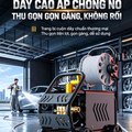 Máy Rửa Xe Cao Áp KAW K3 Động Cơ Cảm Ứng Không Chổi Than, Áp Lực 25MPa, Vỏ Kim Loại, Có Cuộn Dây