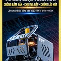 Máy Rửa Xe Cao Áp KAW K3 Động Cơ Cảm Ứng Không Chổi Than, Áp Lực 25MPa, Vỏ Kim Loại, Có Cuộn Dây