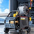 Máy Rửa Xe Cao Áp KAW K3 Động Cơ Cảm Ứng Không Chổi Than, Áp Lực 25MPa, Vỏ Kim Loại, Có Cuộn Dây
