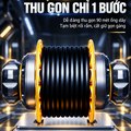 Máy Rửa Xe Cao Áp KAW Khung Thép Bánh Địa Hình, Động Cơ Đồng Không Chổi Than, Cuộn Dây 90m, Áp Lực 8-35MPa, 920L/H