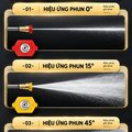 Máy Rửa Xe Cao Áp KAW Khung Thép Bánh Địa Hình, Động Cơ Đồng Không Chổi Than, Cuộn Dây 90m, Áp Lực 8-35MPa, 920L/H
