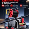 Máy Rửa Xe Cao Áp KAW M3 Có Cuộn Dây, Động Cơ Cảm Ứng Không Chổi Than, Áp Lực 8-25MPa, 720L/H