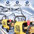 Máy Rửa Xe Cao Áp Di Động KAW Dòng PRO CT Có Cuộn Dây, Vỏ Kim Loại, Áp Lực 145 Bar, Điện 220V