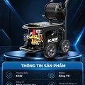 Máy Rửa Xe Cao Áp KAW T8 Có Cuộn Dây, Động Cơ Cảm Ứng Lõi Đồng 11kW, Đầu Bơm Trục Khuỷu Đồng, Áp Lực 30MPa