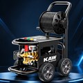 Máy Rửa Xe Cao Áp KAW T8 Có Cuộn Dây, Động Cơ Cảm Ứng Lõi Đồng 11kW, Đầu Bơm Trục Khuỷu Đồng, Áp Lực 30MPa