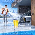 Máy Rửa Xe Cao Áp KAW ZNC Cruiser V8 9800W Có Cuộn Dây 15m, Động Cơ Cảm Ứng, Áp Lực 6-25MPa