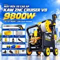 Máy Rửa Xe Cao Áp KAW ZNC Cruiser V8 9800W Có Cuộn Dây 15m, Động Cơ Cảm Ứng, Áp Lực 6-25MPa