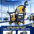 Máy Rửa Xe Cao Áp KAW ZNC Cruiser V8 9800W Có Cuộn Dây 15m, Động Cơ Cảm Ứng, Áp Lực 6-25MPa