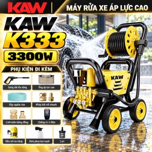 Máy rửa xe K333, Công xuất 3300W, Giá tốt nhất, Bảo hành chính hãng