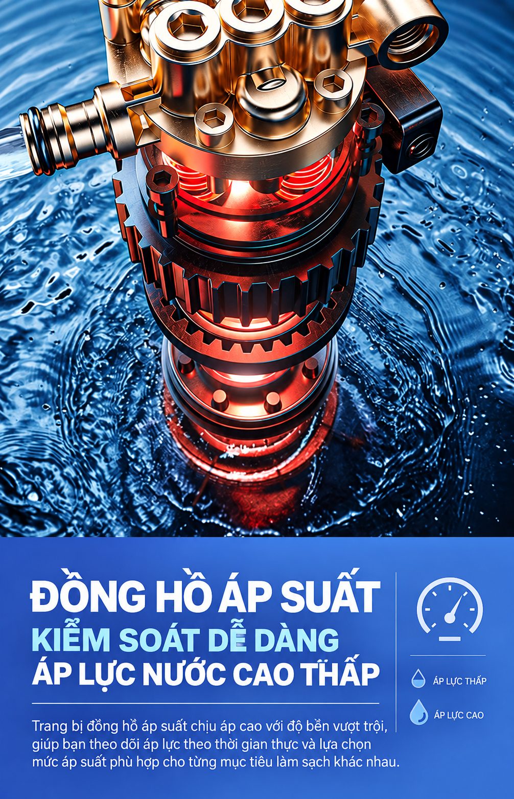 Bơm trục khuỷu đầu đồng