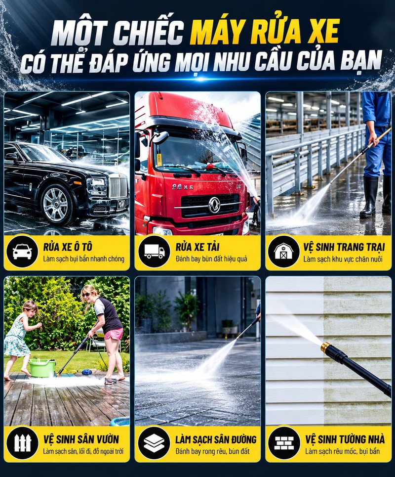 Một chiếc máy đáp ứng mọi nhu cầu
