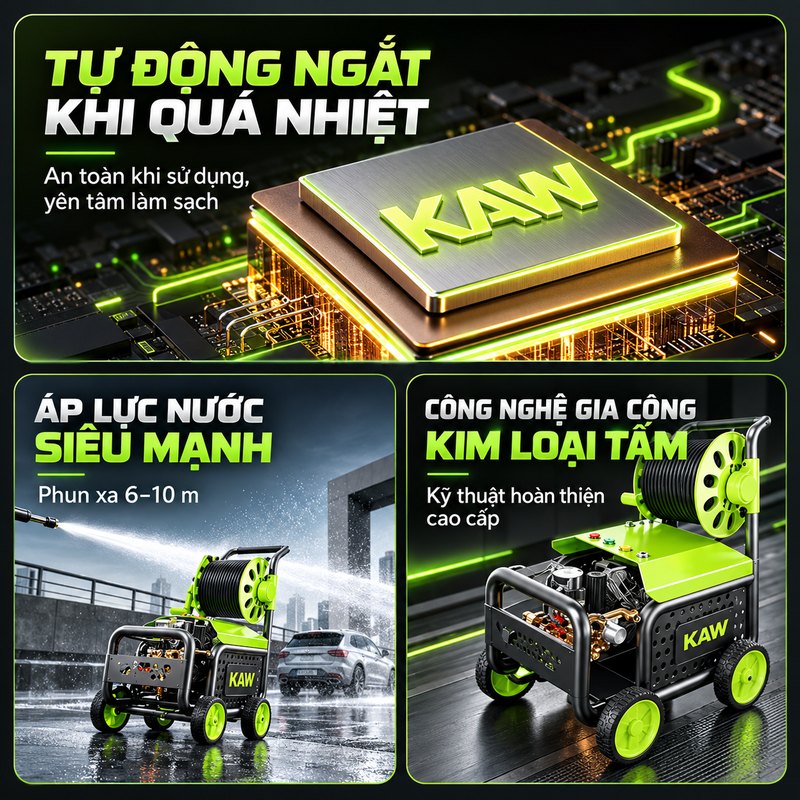 Công nghệ gia công kim loại tấm, tự ngắt khi quá nhiệt