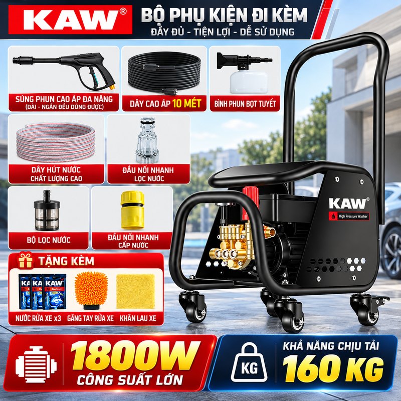 Bộ phụ kiện đi kèm đầy đủ
