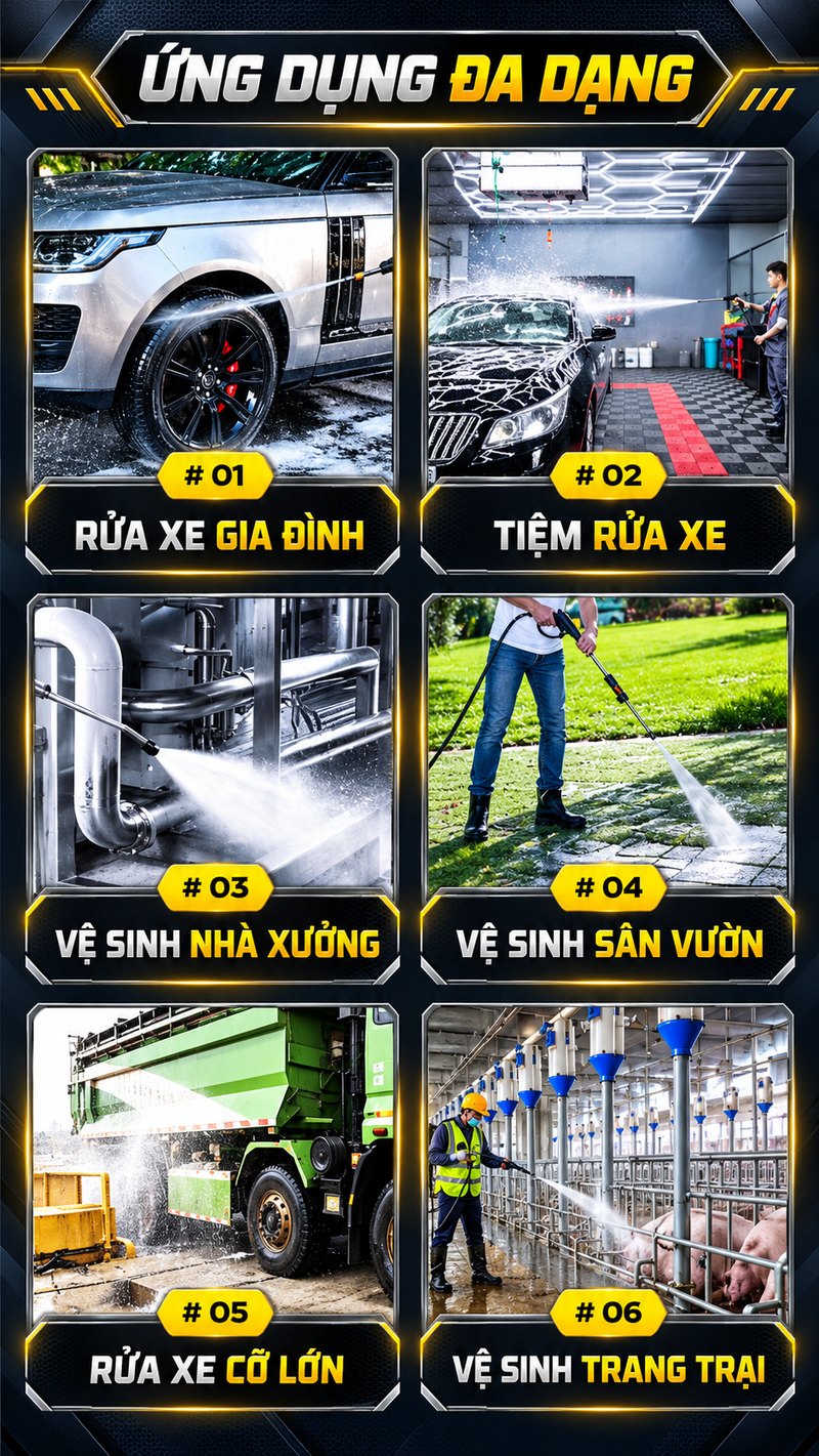 Ứng dụng đa dạng